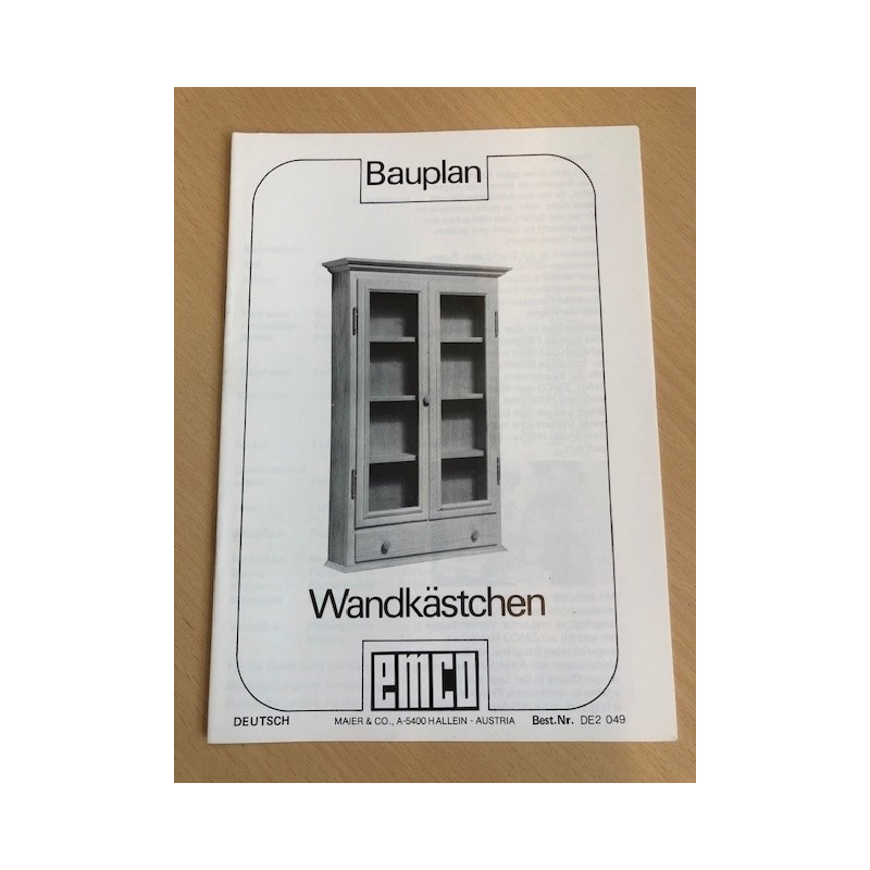 Wandkästchen - Bauplan